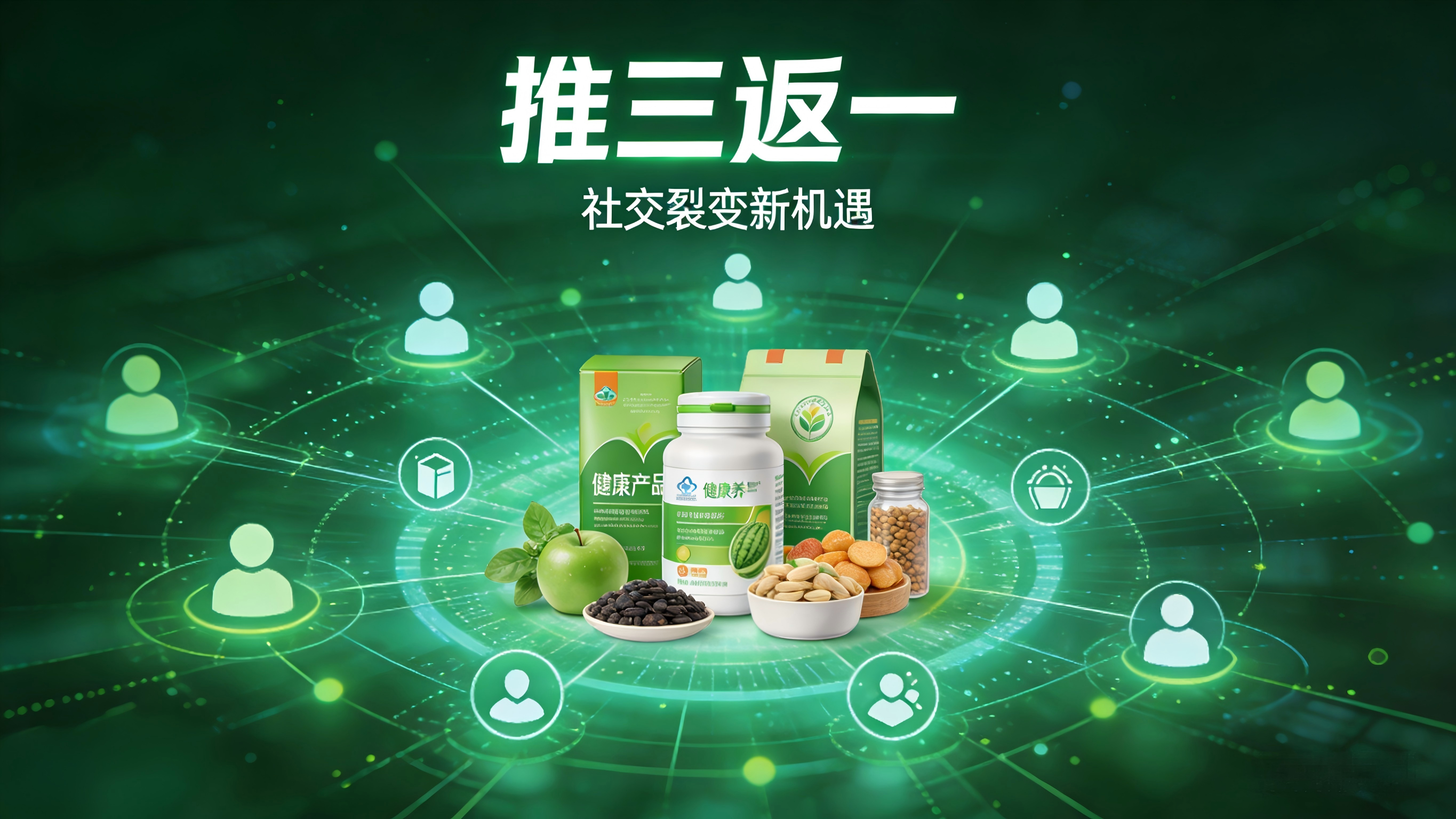 大健康行业推三返一模式的核心落地路径