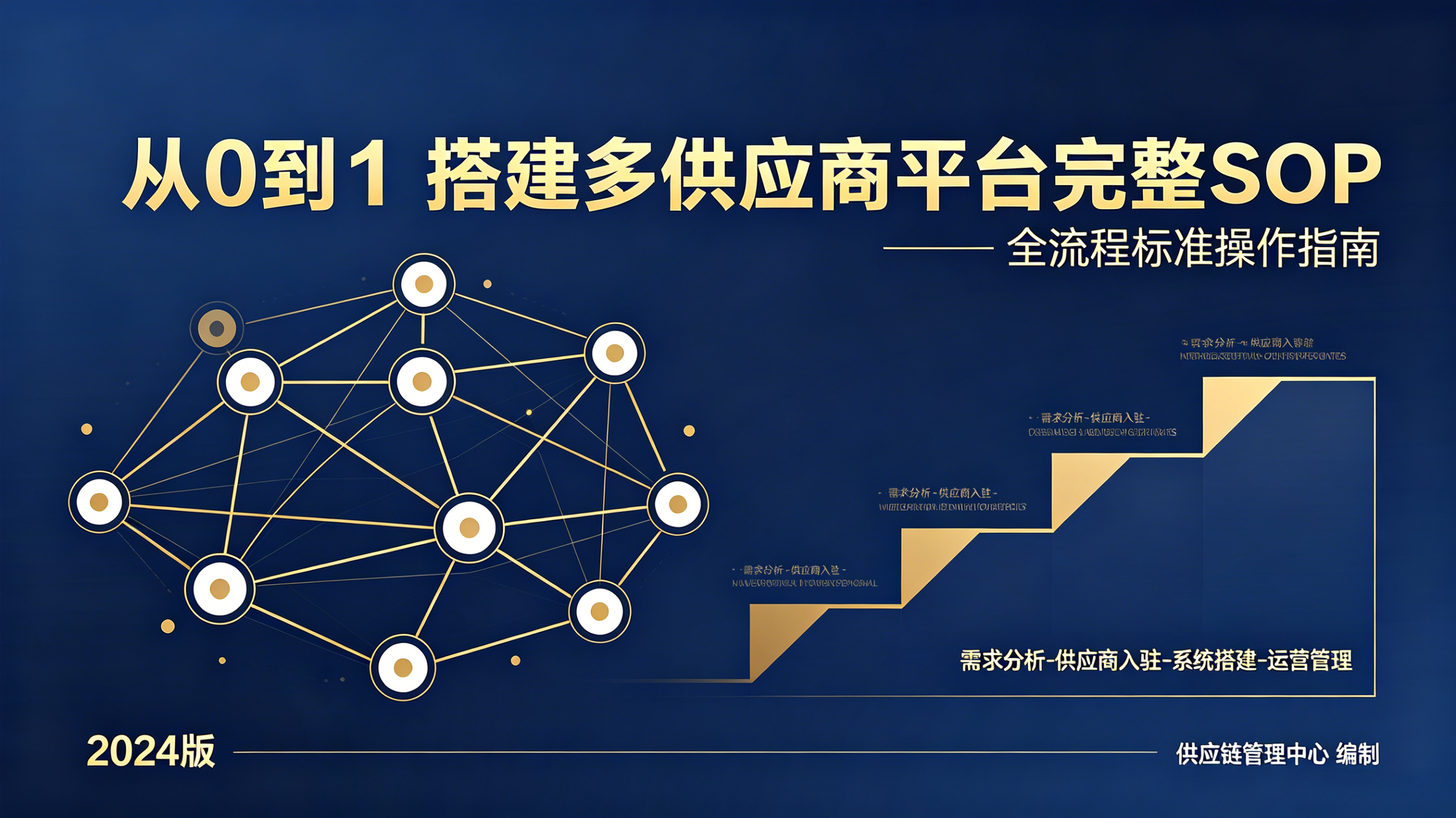 从0到1搭建多供应商平台的完整SOP