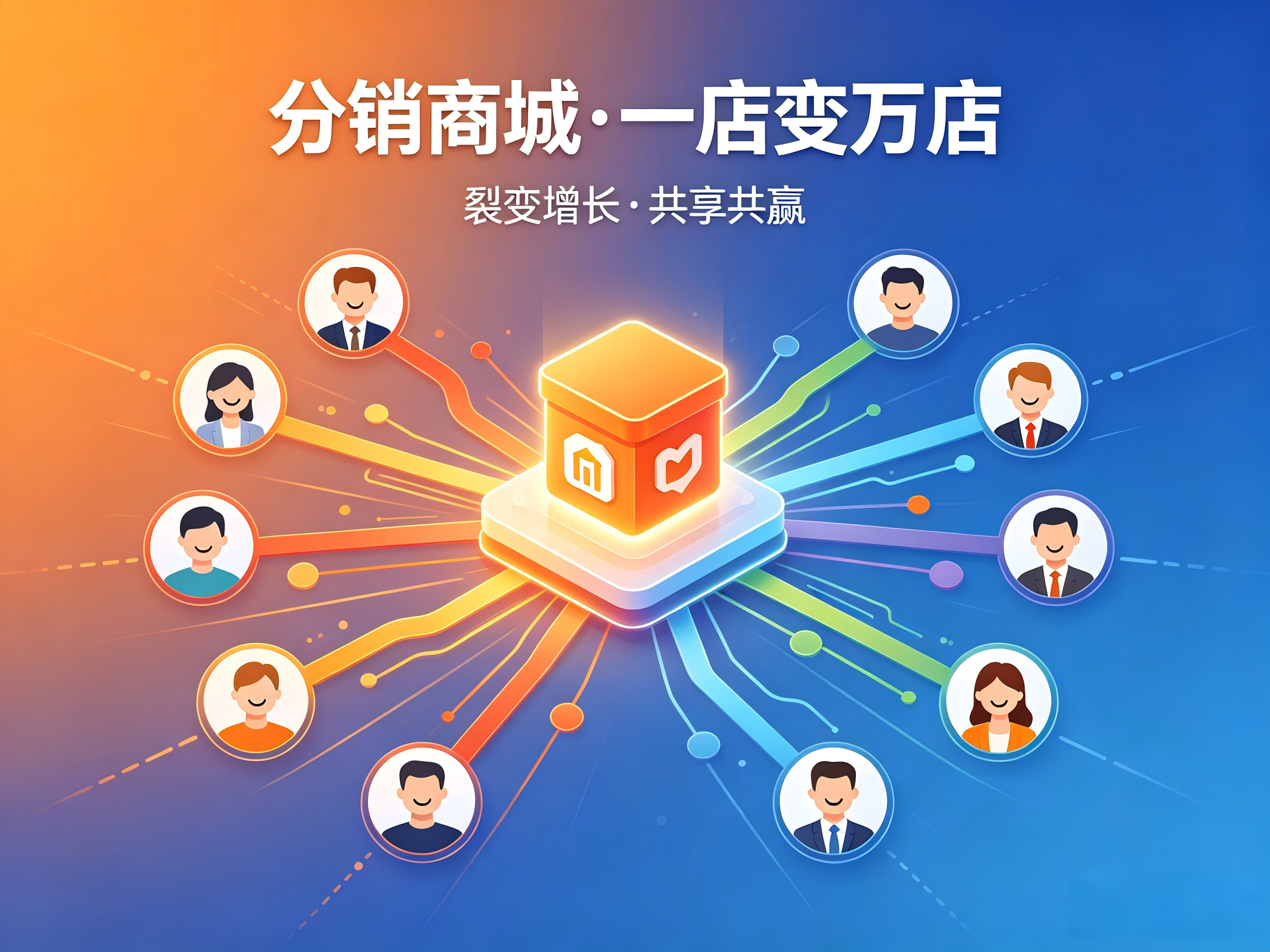 别再盲目烧钱了！2026 企业增长最优解：启博分销商城系统，帮你低成本获客、高利润裂变
