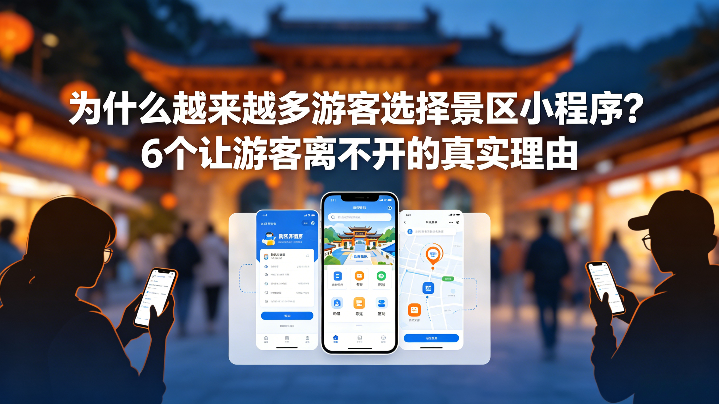 为什么越来越多游客选择景区小程序？6个让游客离不开的真实理由