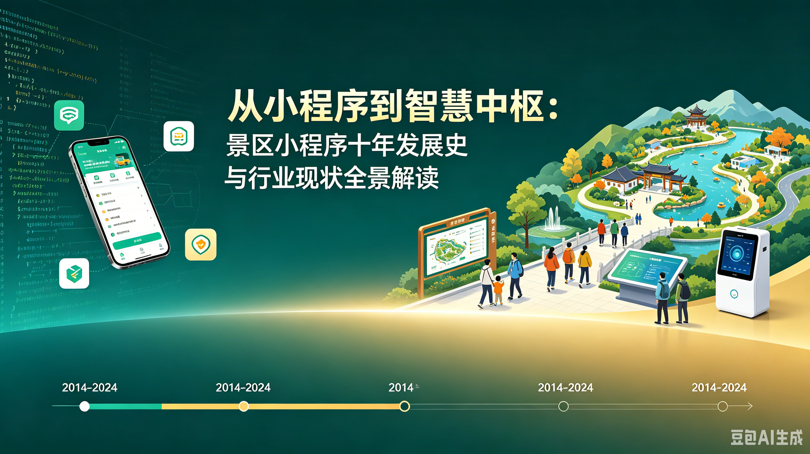 从小程序到智慧中枢：景区小程序十年发展史与行业现状全景解读